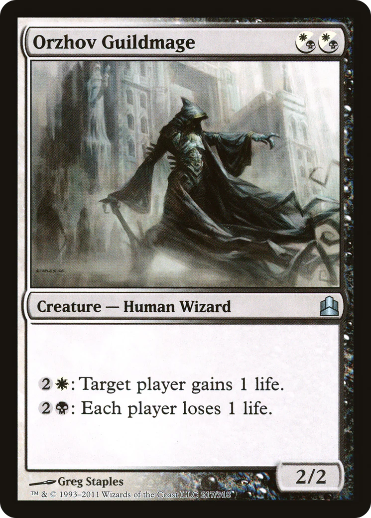 Orzhov Guildmage (CMD-217)  - Commander 2011