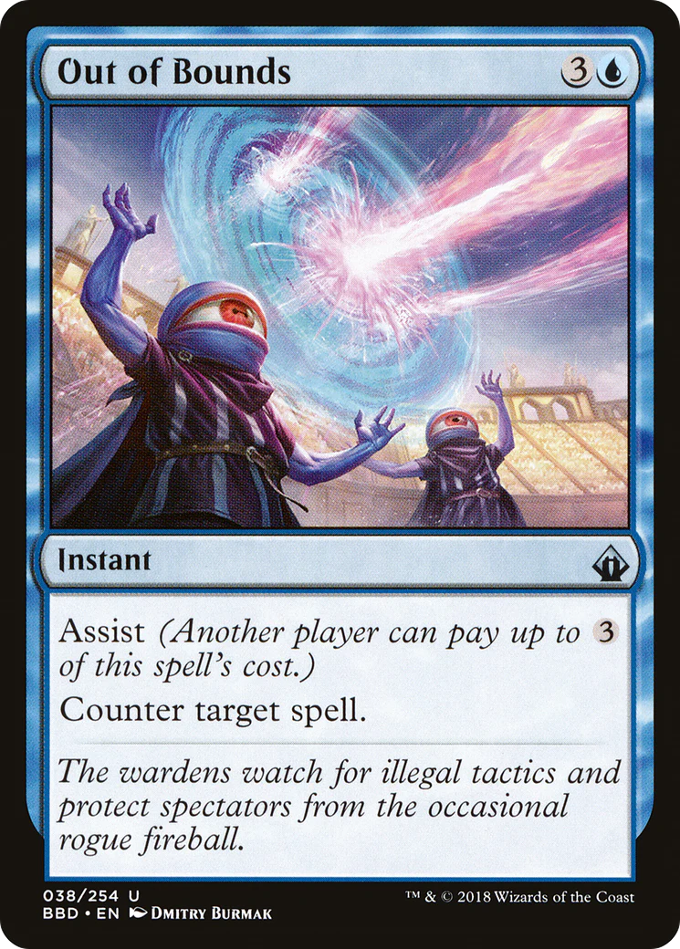 Out of Bounds (BBD-038)  Foil - Battlebond