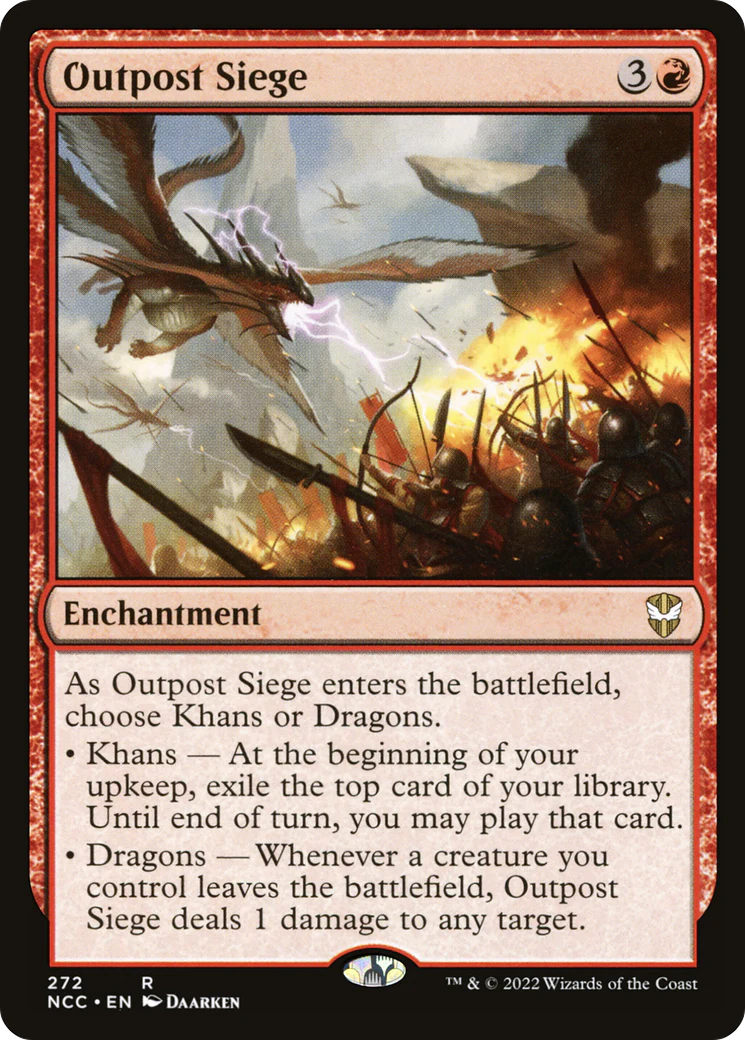 Outpost Siege (NCC-272)  - New Capenna Commander