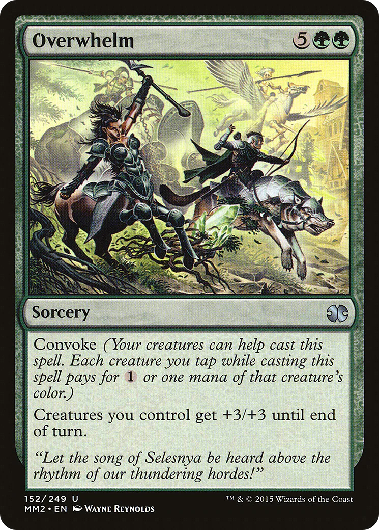 Overwhelm (MM2-152)  - Modern Masters 2015