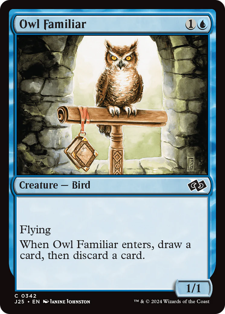 Owl Familiar (J25-342)  - Foundations Jumpstart