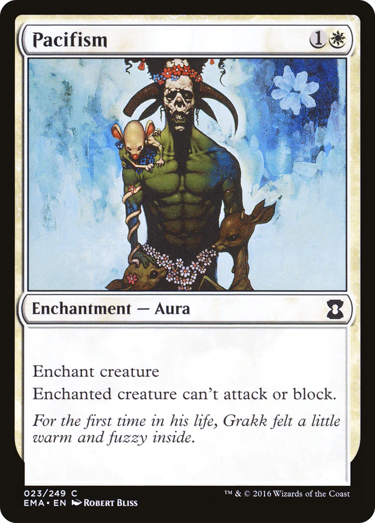 Pacifism (EMA-023)  Foil - Eternal Masters