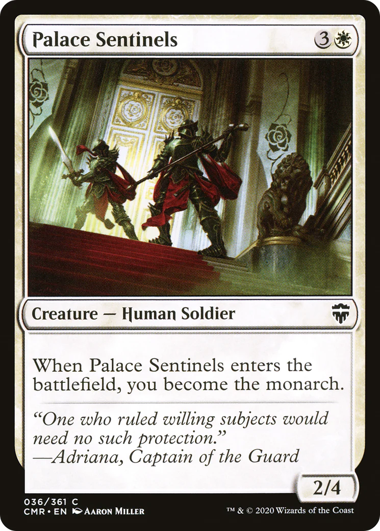 Palace Sentinels (CMR-036)  - Commander Legends
