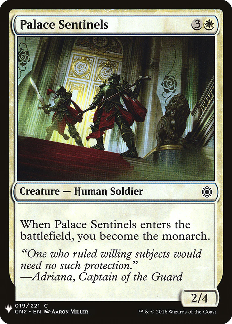 Palace Sentinels (LIST-019)  - The List