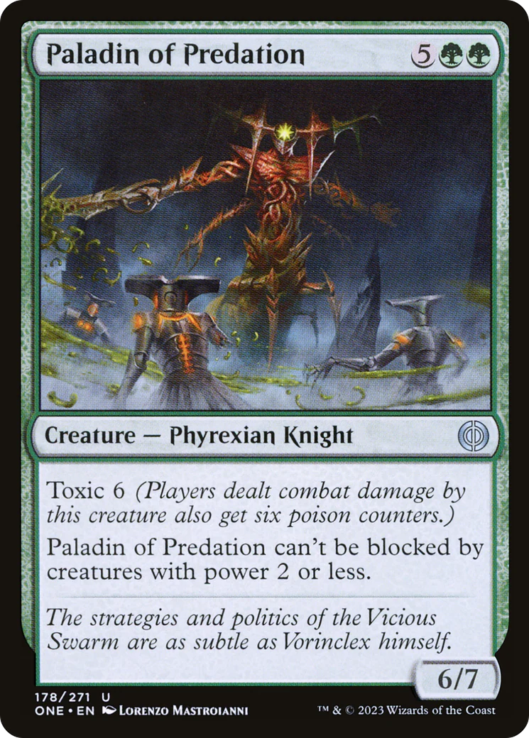 Paladin of Predation (ONE-178)  - Phyrexia: All Will Be One