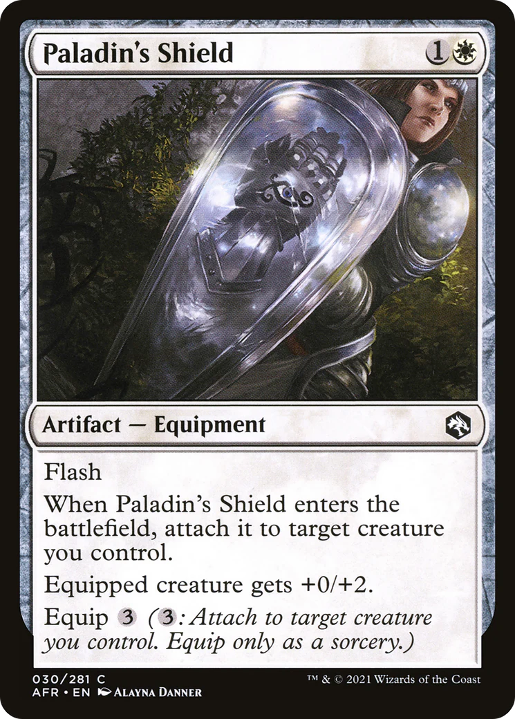 Paladin's Shield (AFR-030)  Foil - Adventures in the Forgotten Realms
