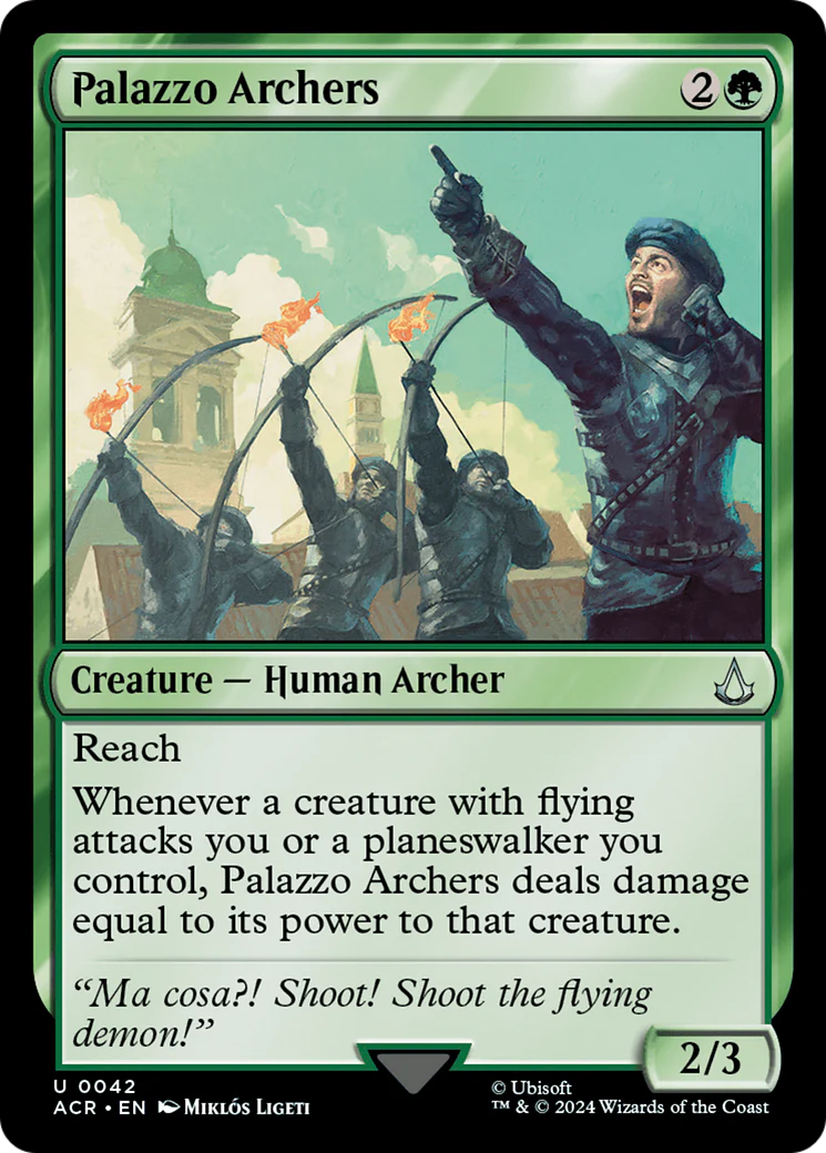 Palazzo Archers (ACR-042) Foil - Assassin's Creed