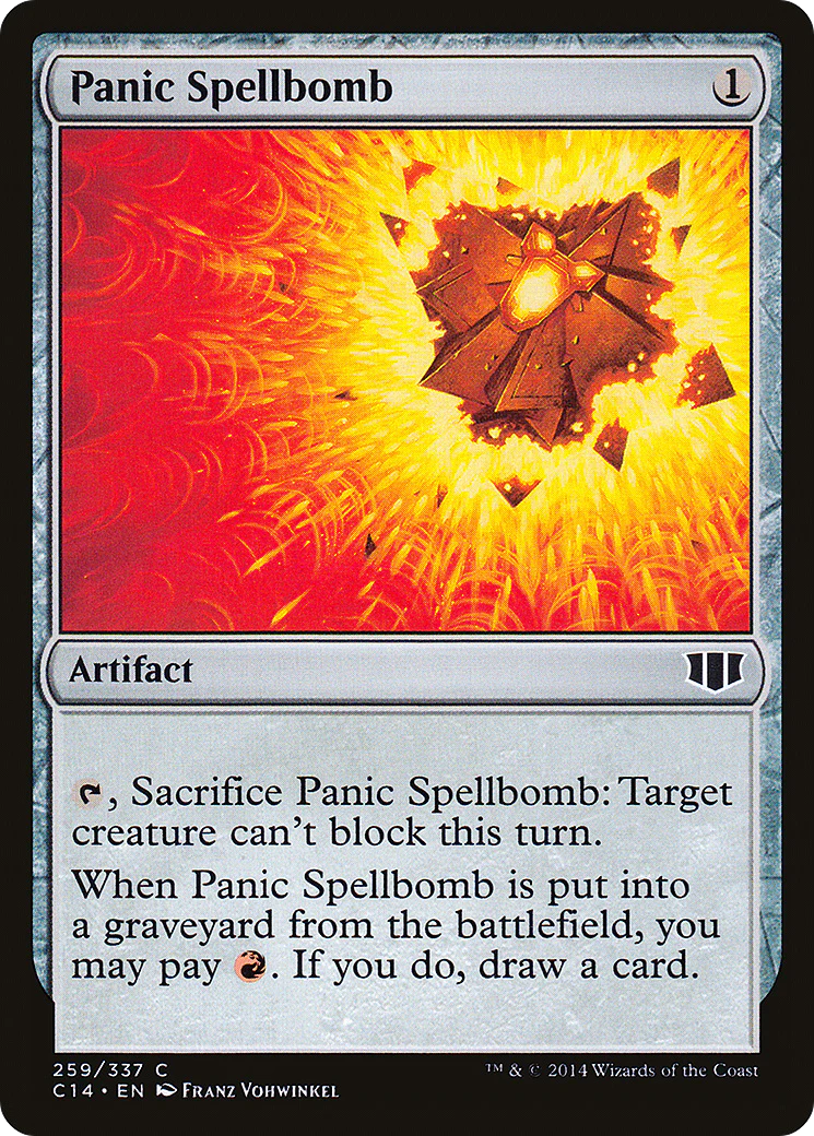 Panic Spellbomb (C14-259)  - Commander 2014
