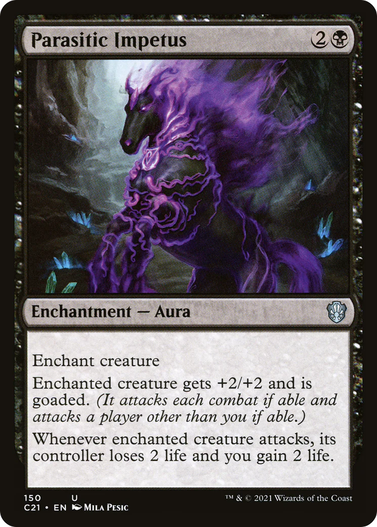 Parasitic Impetus (C21-150)  - Commander 2021