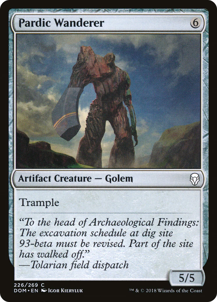 Pardic Wanderer (DOM-226)  - Dominaria