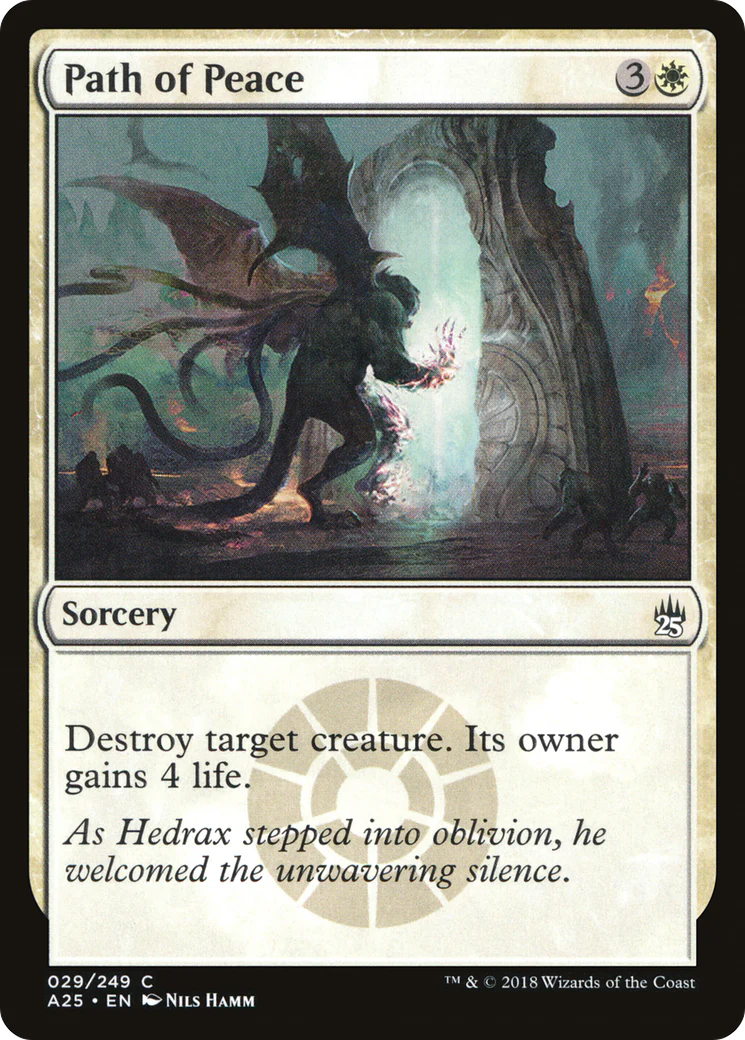 Path of Peace (A25-029)  - Masters 25