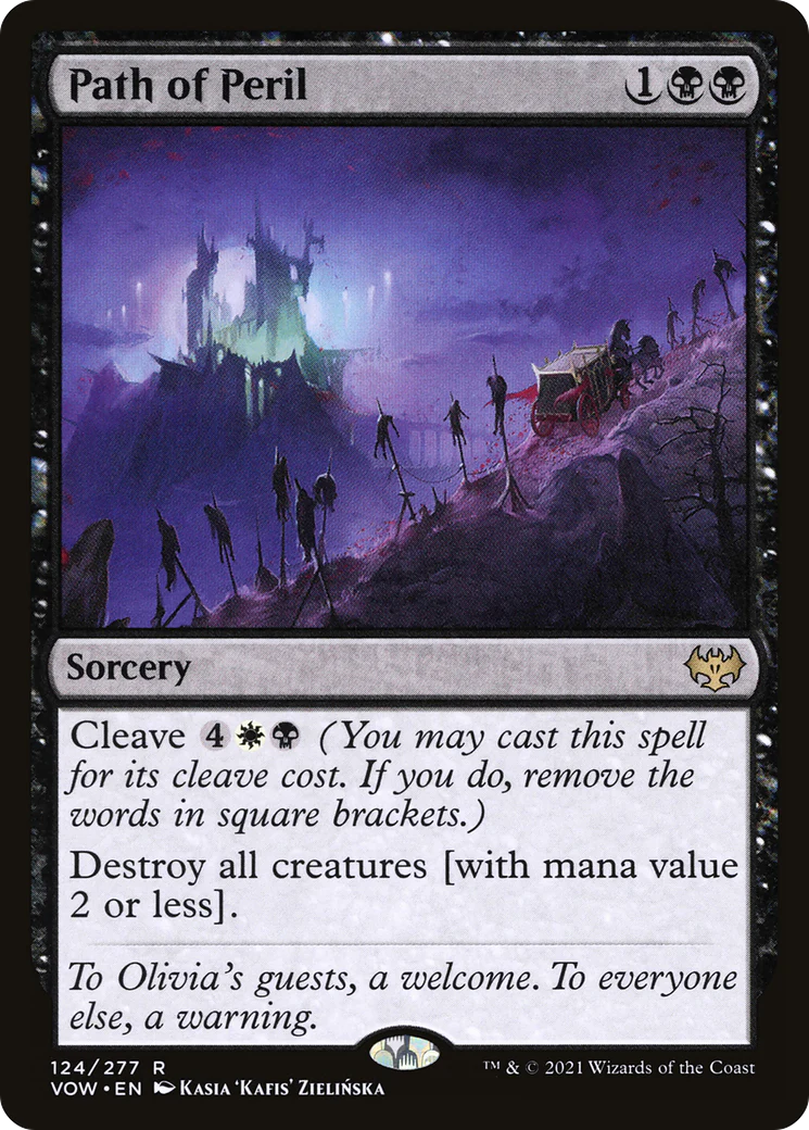 Path of Peril (VOW-124)  - Innistrad: Crimson Vow
