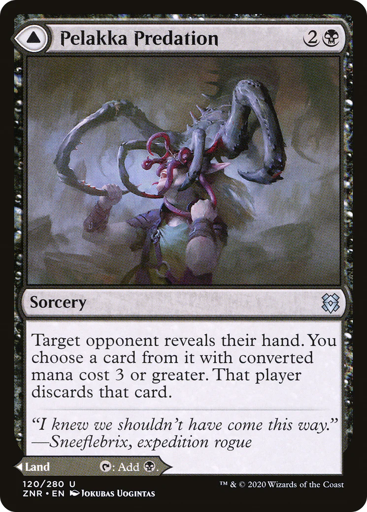 Pelakka Predation (ZNR-120)  Foil - Zendikar Rising