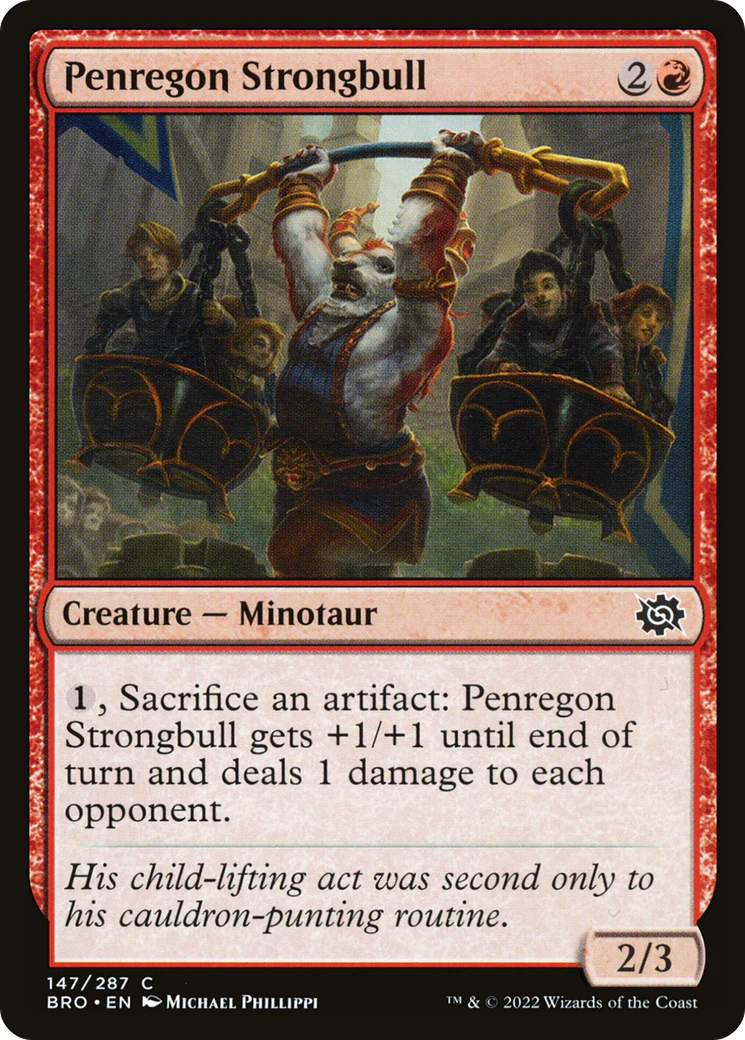 Penregon Strongbull (BRO-147)  - The Brothers' War