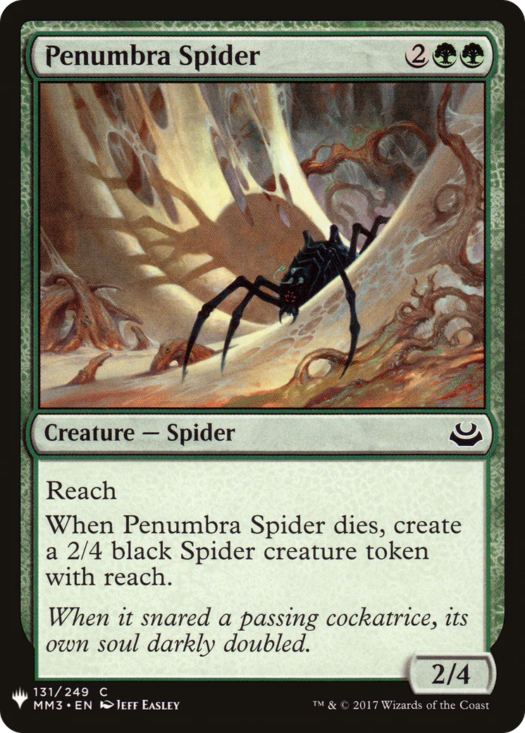 Penumbra Spider (LIST-131)  - The List