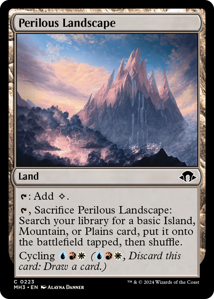 Perilous Landscape (MH3-223)  - Modern Horizons 3