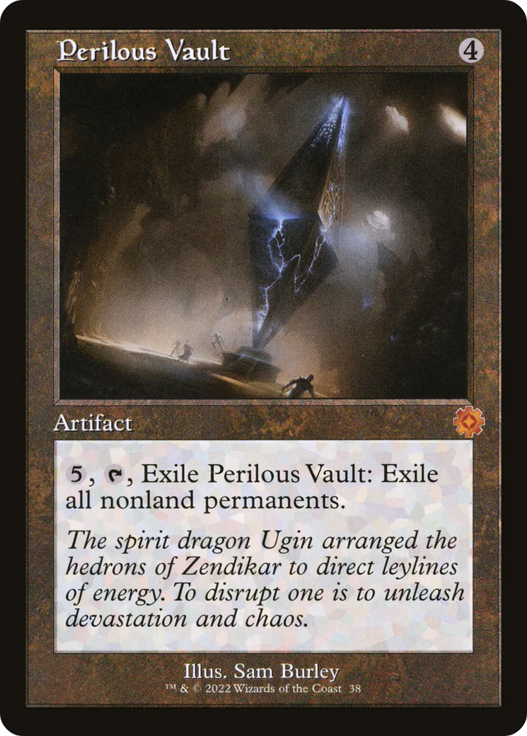 Perilous Vault (BRR-038)  Foil - The Brothers' War Retro Artifacts