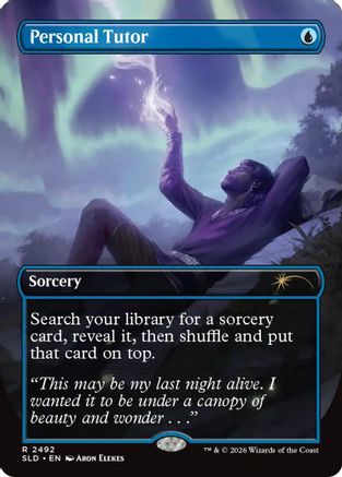 Personal Tutor (SLD-2492)  Foil - Secret Lair Drop Series