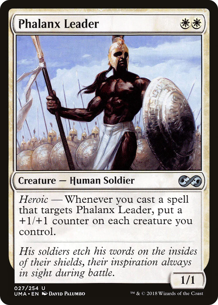 Phalanx Leader (UMA-027)  Foil - Ultimate Masters