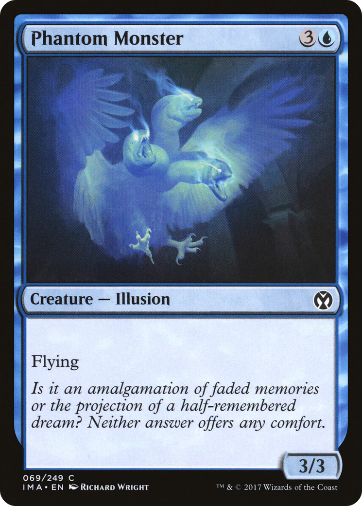 Phantom Monster (IMA-069)  Foil - Iconic Masters