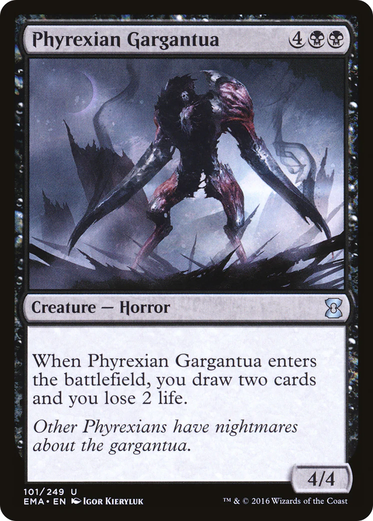 Phyrexian Gargantua (EMA-101)  Foil - Eternal Masters