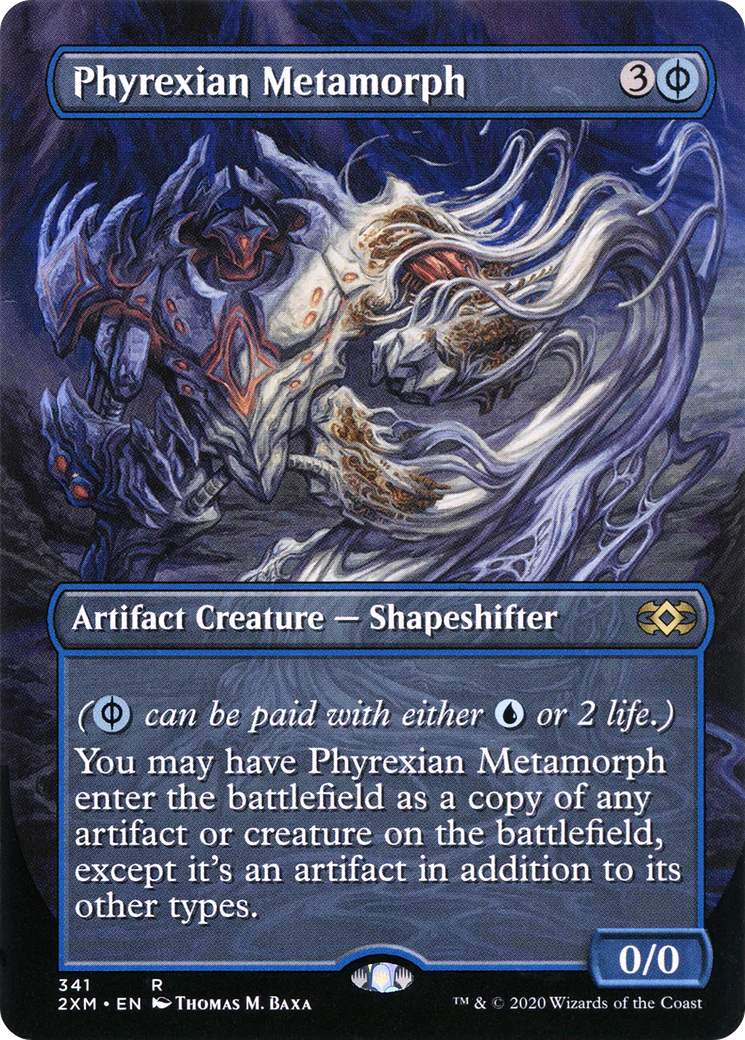 Phyrexian Metamorph (Borderless) (2XM-341)  Foil - Double Masters