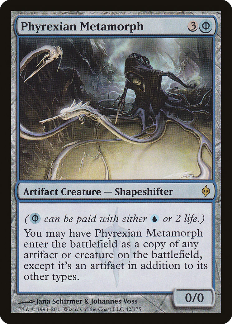 Phyrexian Metamorph (NPH-042) Foil - New Phyrexia