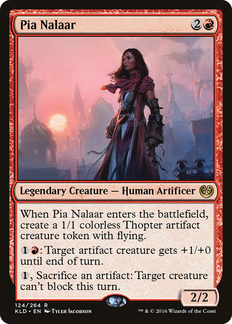 Pia Nalaar (KLD-124)  Foil - Kaladesh