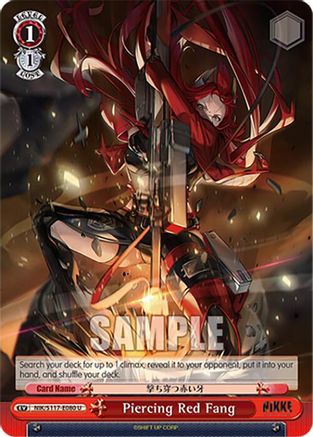 Piercing Red Fang (NIK/S117-E080 U) - GODDESS OF VICTORY: NIKKE