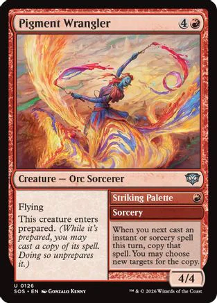 Pigment Wrangler (SOS-126)  - Secrets of Strixhaven