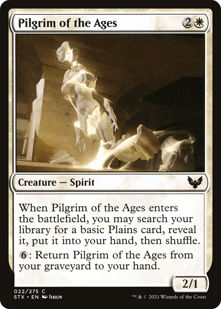 Pilgrim of the Ages (STX-022)  - Strixhaven: School of Mages