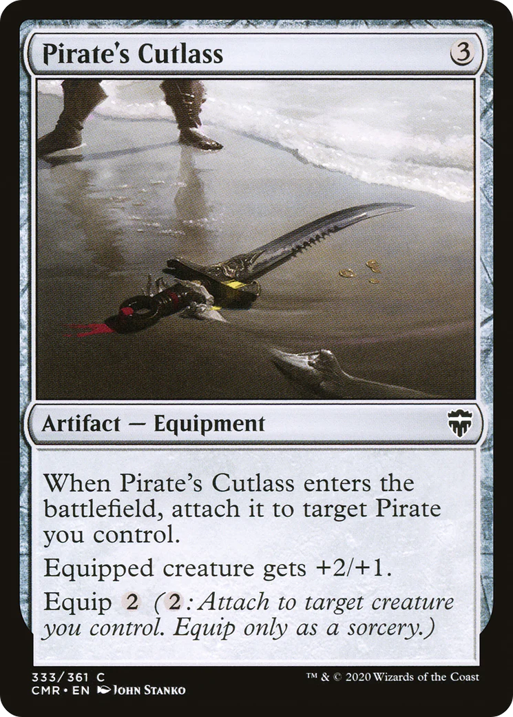 Pirate's Cutlass (CMR-333)  - Commander Legends