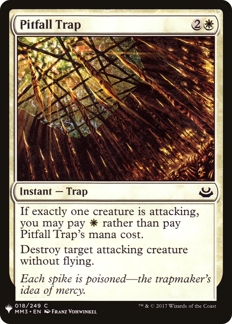 Pitfall Trap (LIST-MM3-18)  - The List