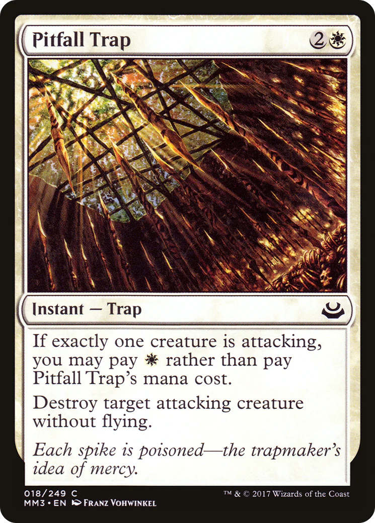 Pitfall Trap (MM3-018)  Foil - Modern Masters 2017