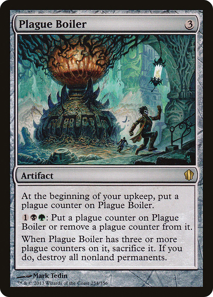 Plague Boiler (C13-254)  - Commander 2013