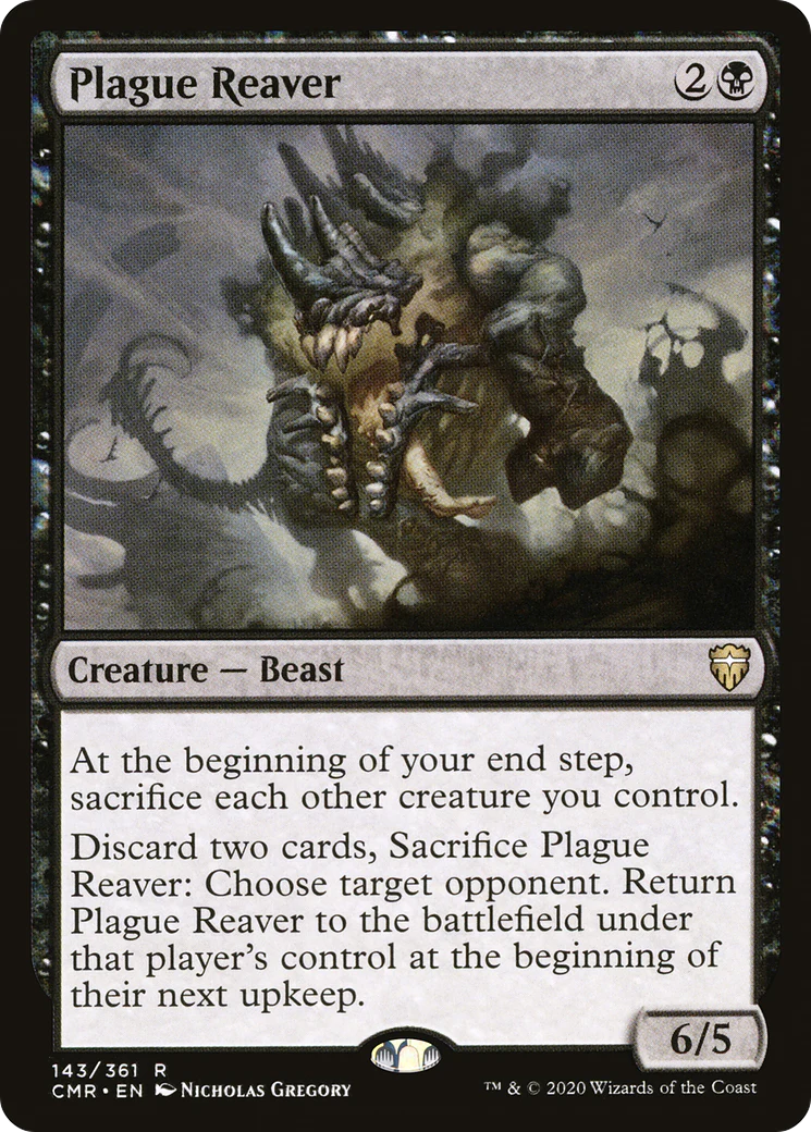 Plague Reaver (CMR-143)  - Commander Legends