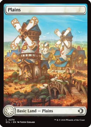 Plains (0274) (ECL-274)  Foil - Lorwyn Eclipsed