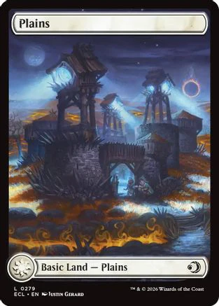 Plains (0279) (ECL-279)  Foil - Lorwyn Eclipsed