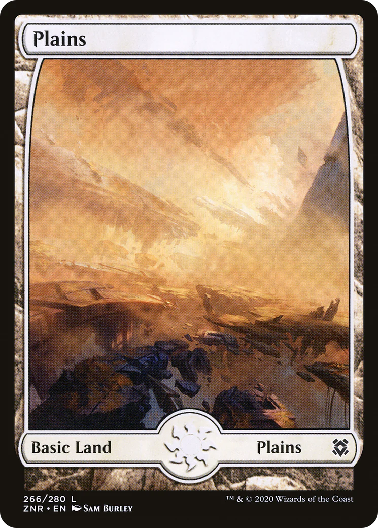 Plains (266) - Full Art (ZNR-266)  - Zendikar Rising