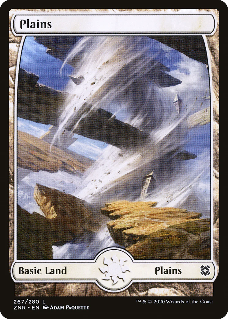 Plains (267) - Full Art (ZNR-267)  - Zendikar Rising