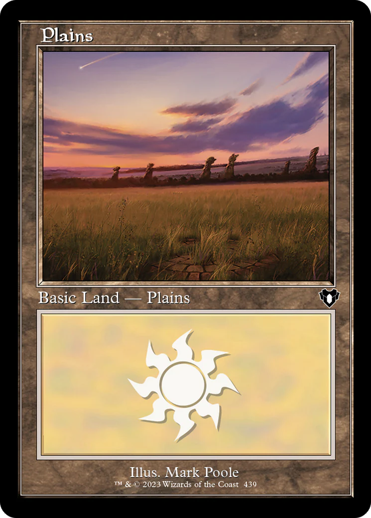 Plains (439) (Retro Frame) (CMM-439)  - Commander Masters