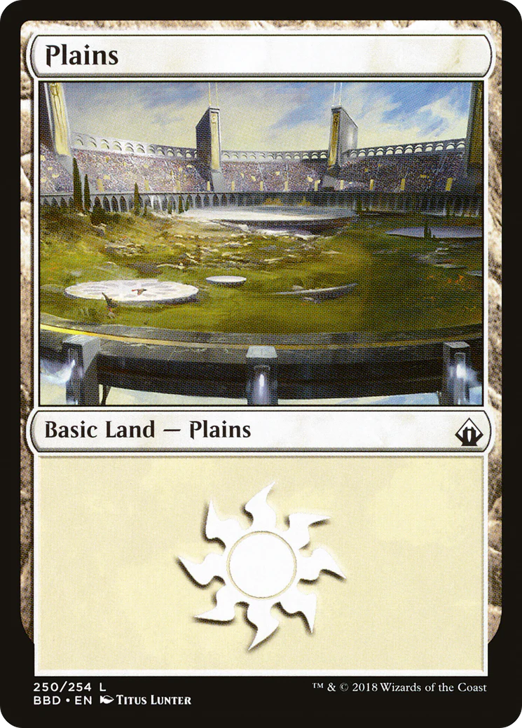 Plains (BBD-250)  Foil - Battlebond
