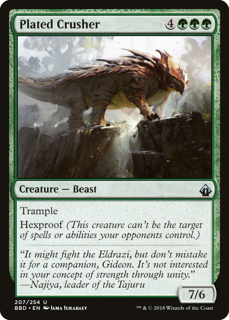 Plated Crusher (BBD-207)  - Battlebond