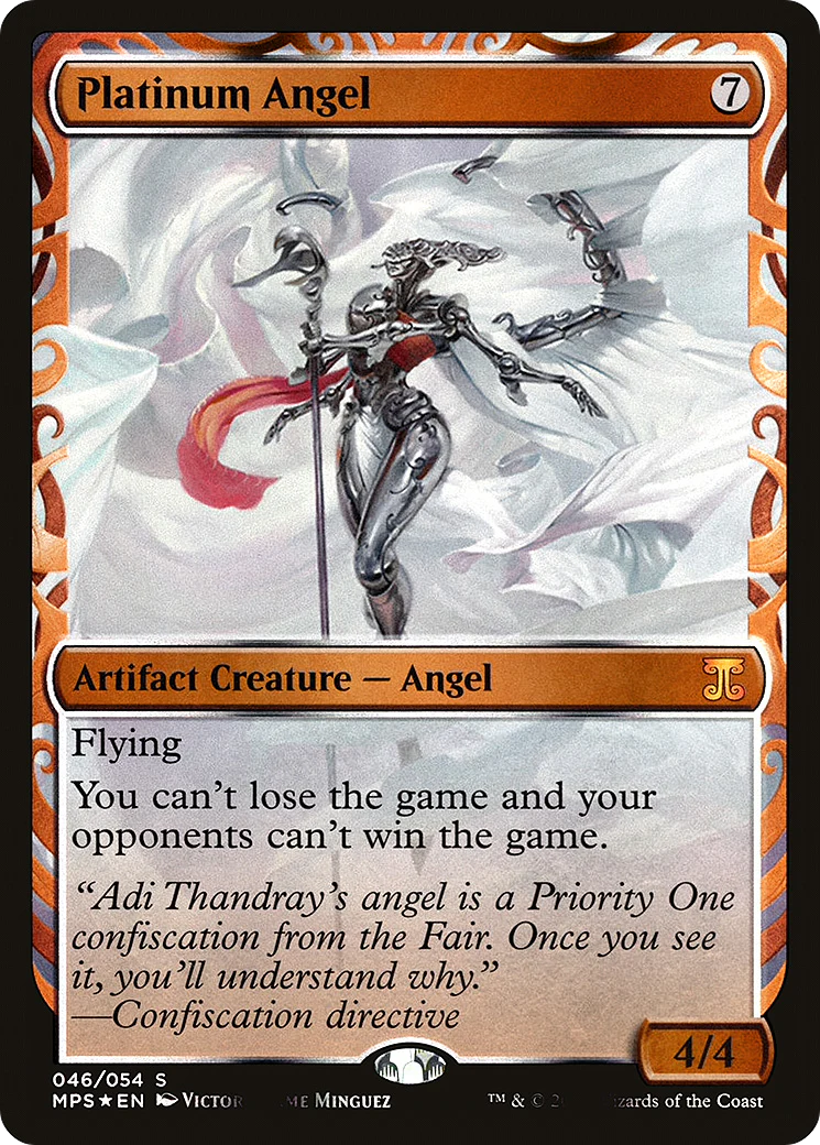 Platinum Angel (MPS-046) Foil - Kaladesh Inventions