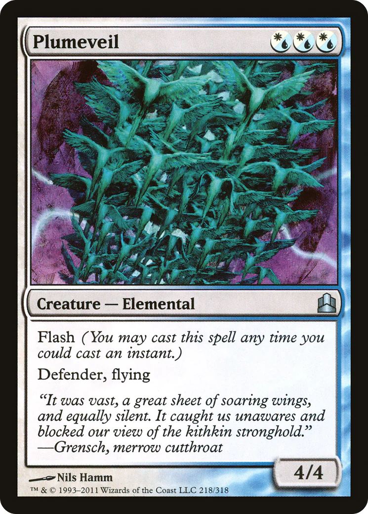 Plumeveil (CMD-218)  - Commander 2011