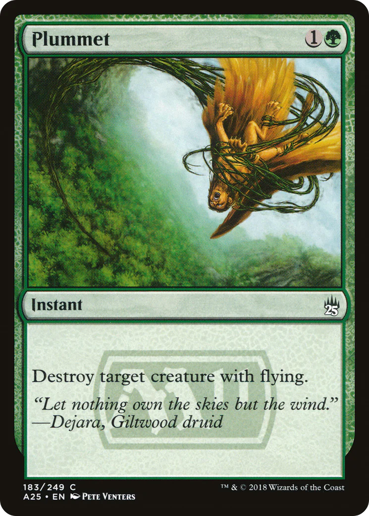 Plummet (A25-183)  Foil - Masters 25