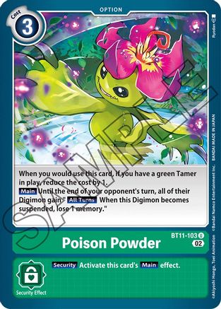 Poison Powder (BT11-103) - Dimensional Phase Foil