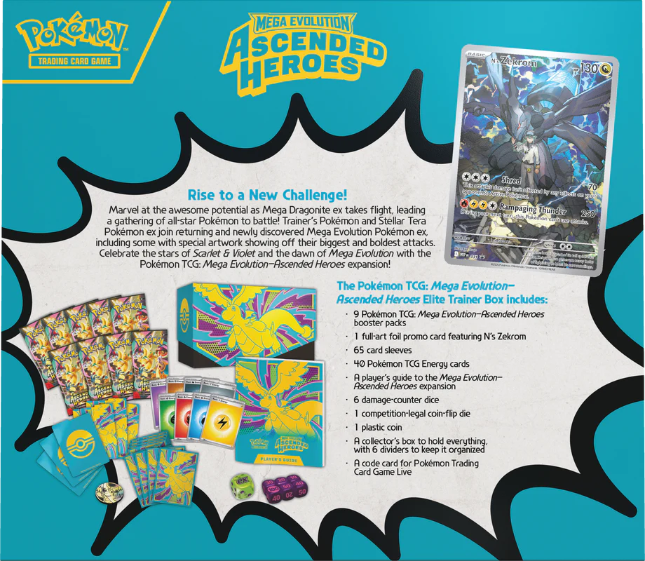 Pokemon ME2.5 Ascended Heroes Elite Trainer Box - Image 3
