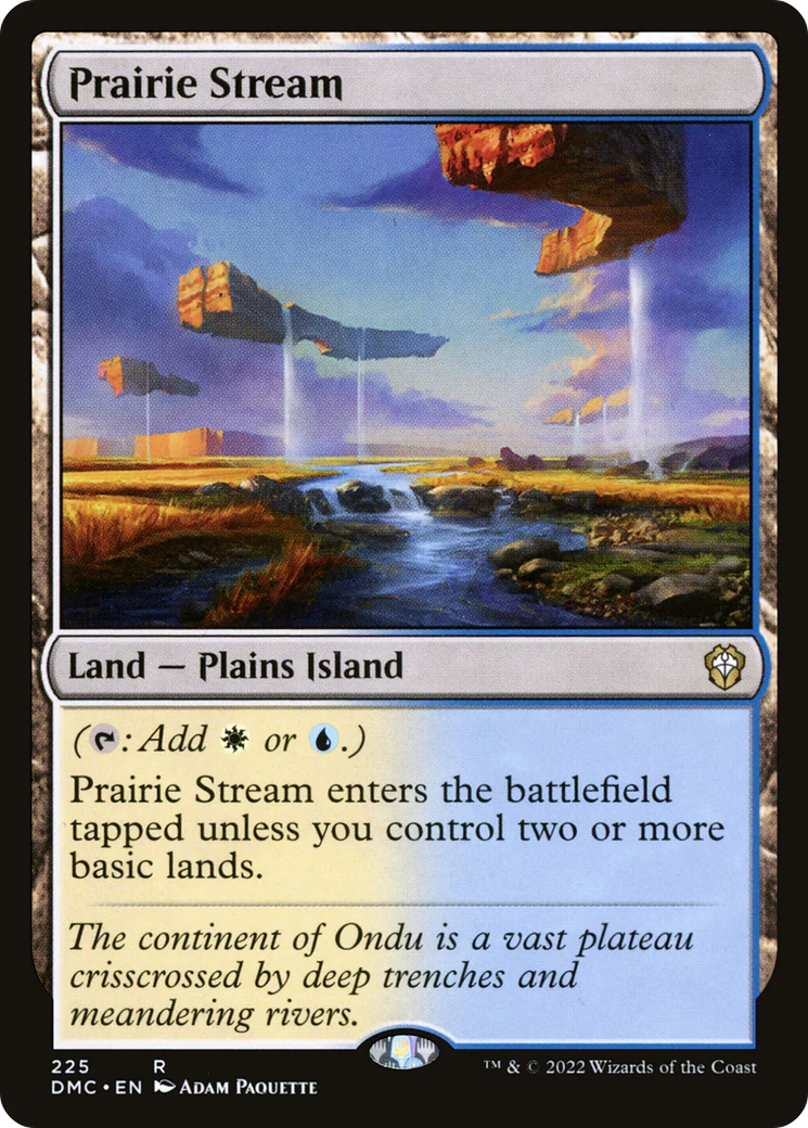 Prairie Stream (DMC-225)  - Dominaria United Commander