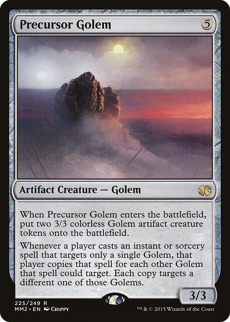 Precursor Golem (MM2-225) Foil - Modern Masters 2015